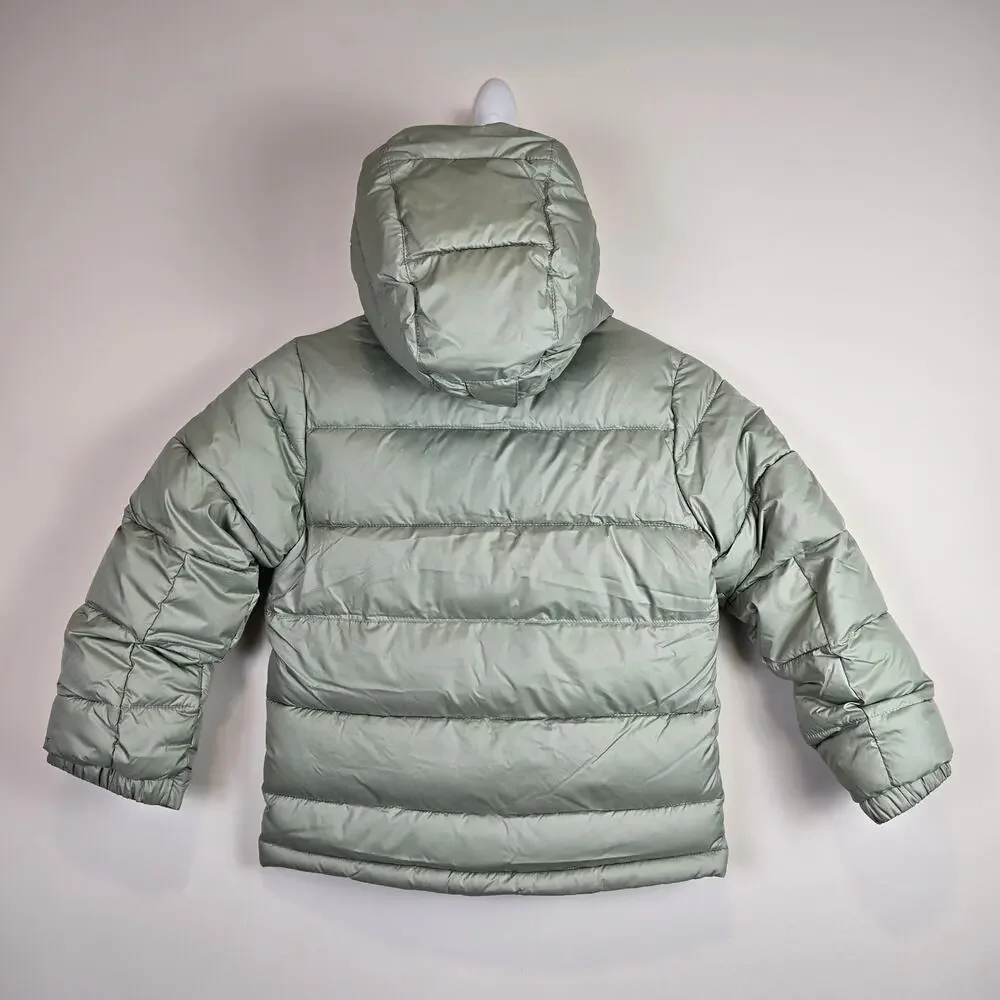Columbia Youth Pike Lake II Hooded Jacket Size S/8 Safari Omni-Heat Outgrown